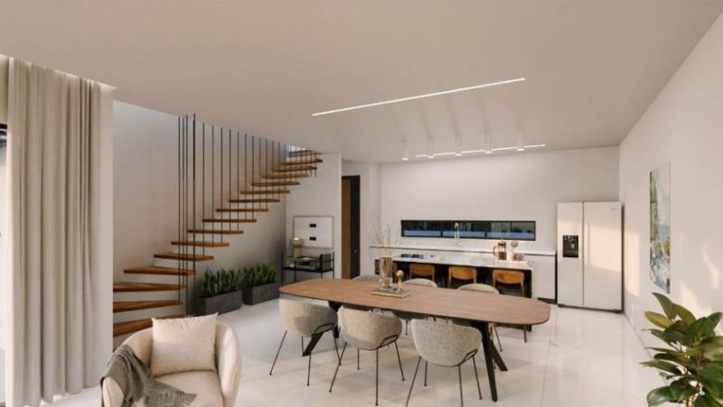 Plaka bei Chania Kreta, Plaka: Neubau-Projekt! Moderne Luxusvilla mit Meerblick zu verkaufen Haus kaufen